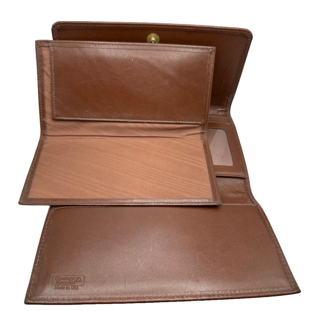 Vintage DOONEY & BOURKE Brown and Cream Wallet - Picture 9 of 12
